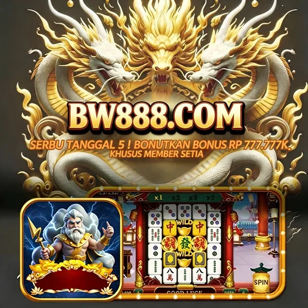 BW888 Bonus Member Baru 100%